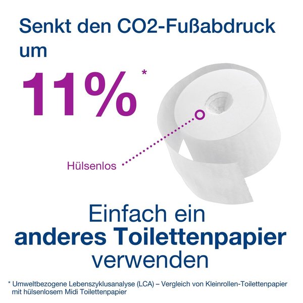 Tork Spender für hülsenloses Midi Toilettenpapier T7 Edelstahl